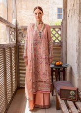 Gulaal Embroidered Chiffon Unstitched 3 Piece Suit - 06